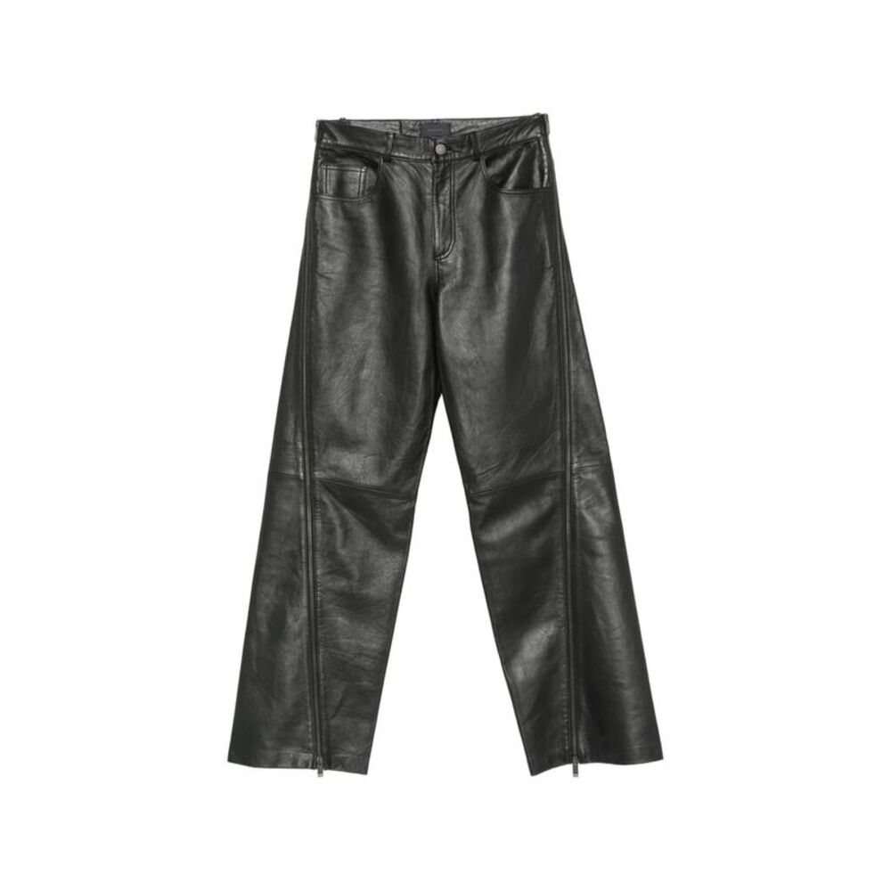 Haikure Black Trousers - Straight Trousers Women